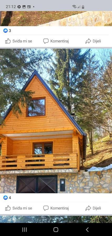 Ferienwohnung Etno Selo Bistrovo Vitez Exterior foto